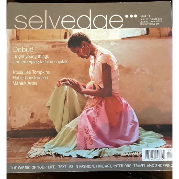 Selvedge Magazine No 17 Clothing Textiles Interiors Soft Cover - Picture 1 of 4
